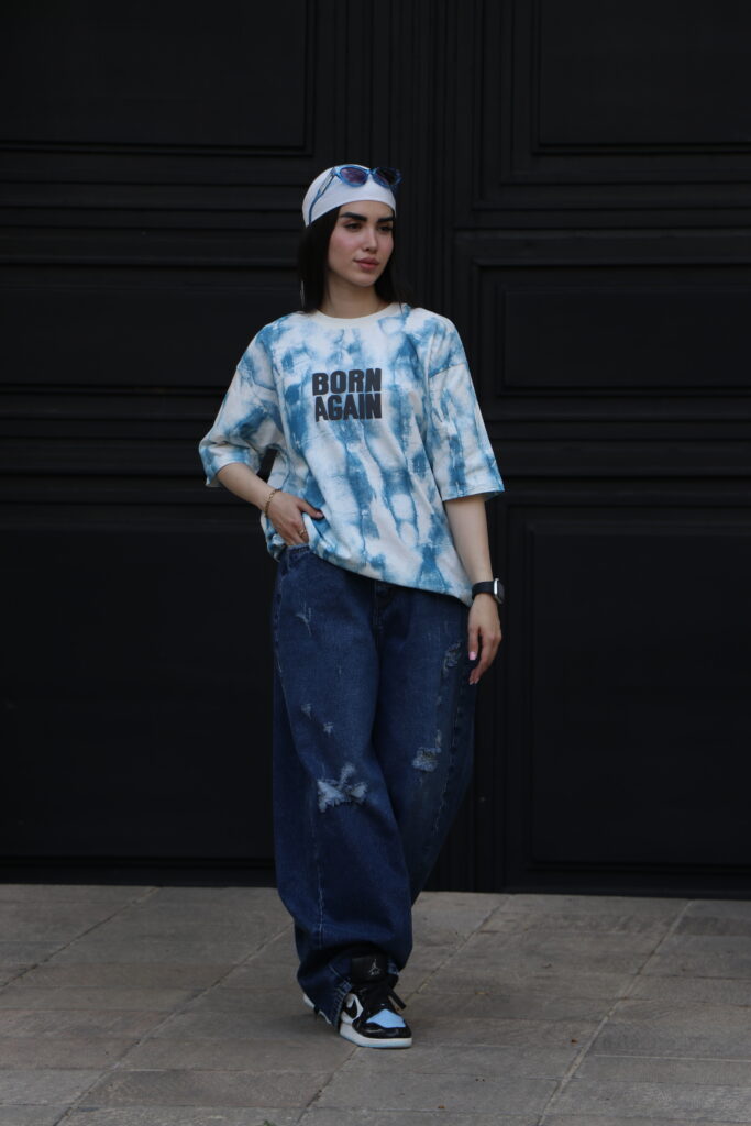 تیشرت لانگ born again