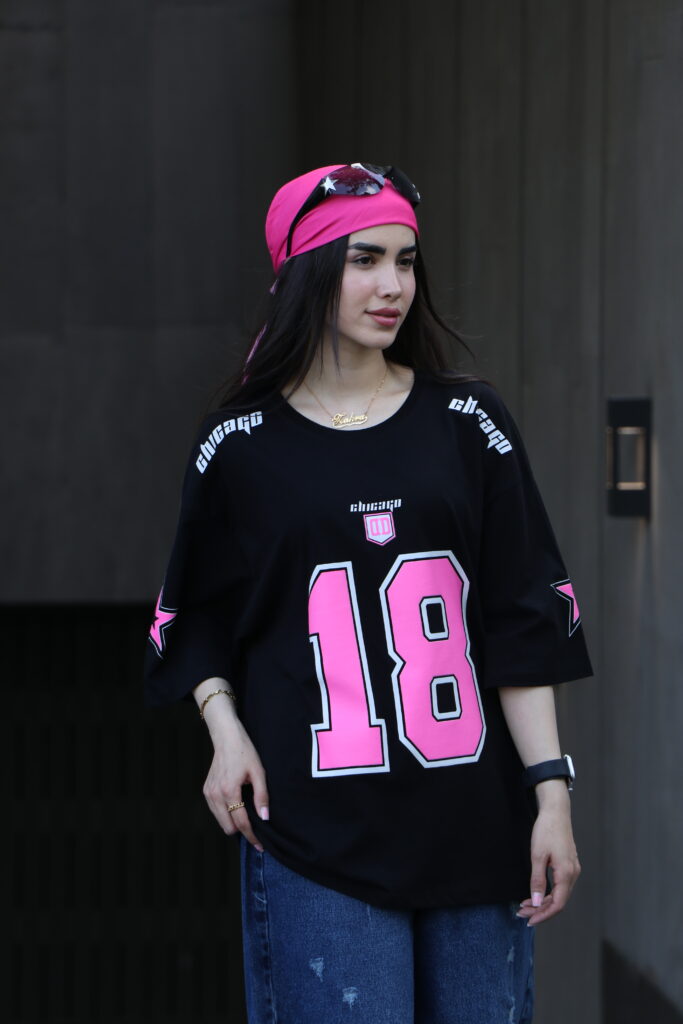 • تیشرت باکسی 18