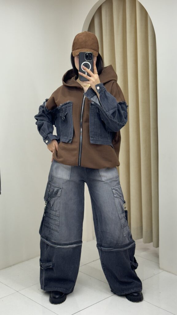 ست سوییشرت و شلوارِ شلوارک شو